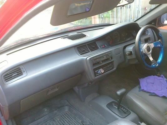 ขายรถHONDA 3DOOR สีแดง ปี94