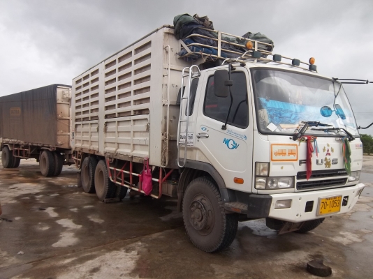 FUSO 260 HP พร้อมก๊าซ NGV 10 ถัง จัดไฟแนนซ์ได้ 1700000 บาท