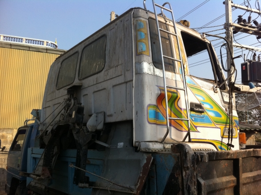 หัวร้อกกี้ (หัวนอก) ตามสภาพ (หน้าซ้ายชนเสานิดหน่อย) หัวบาง อุปกรณ์ครบ ขาดกระจกหน้า