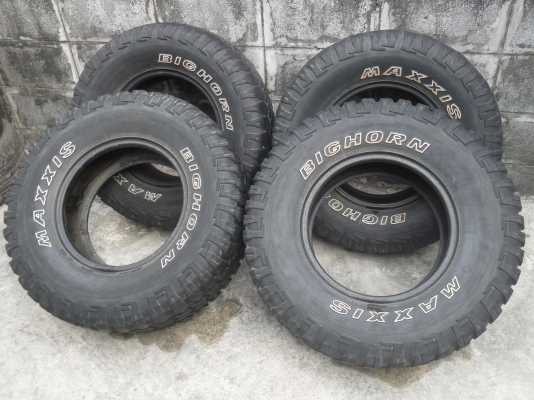 ยาง MAXXIS BIGHRON 31x10.5R15 ปี09 สวยๆ 4 เส้น ราคา 2700 บาท