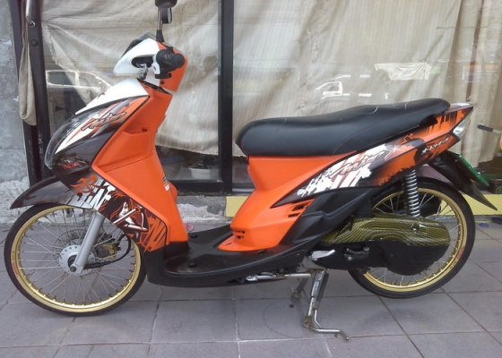 Mio-115z สองตา รถปี55 สวยๆเครื่องเดิมๆลงล้ออย่างเดียวครับ