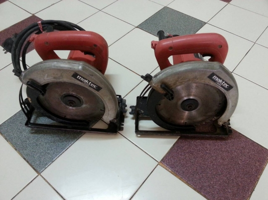 ขายเลื่อยวงเดือนผ่าไม้ขนาดใบ7นิ้วยี่ห้อmaktecมีมา2ตัวพร้อมใช้งานสำหรับมืออาชีพ ขายเลื่อยวงเดือนผ่าไม้ขนาดใบ7นิ้วยี่ห้อmaktecมีมา2ตัวพร้อมใช้งานสำหรับมืออาชีพ