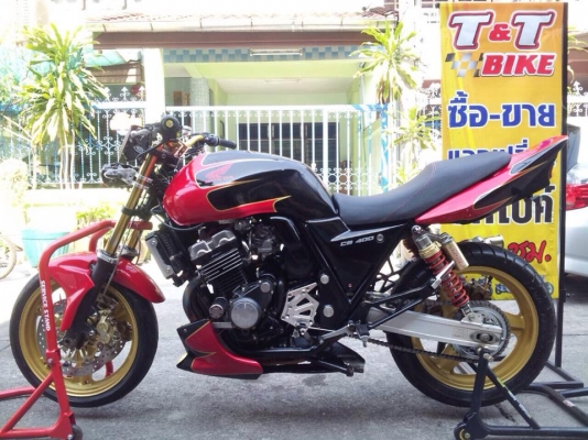 ต้ำพระราม2 เอาใจคนชอบ รถแต่งๆ CB400ปี98VS.Sแท้ อินวอย์ สภาพแต่งๆสีสวยเครื่องดีมากบิด ยกล้อ วิ่ง180สบายๆ