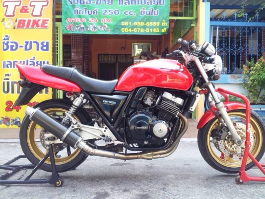 ต้ำพระราม2 จัดให้ตามคำขอ CB400ปี96VS.S สภาพสวยใสๆเครื่องดีพร้อมเดินทางเป็นรถประกอบใหม่