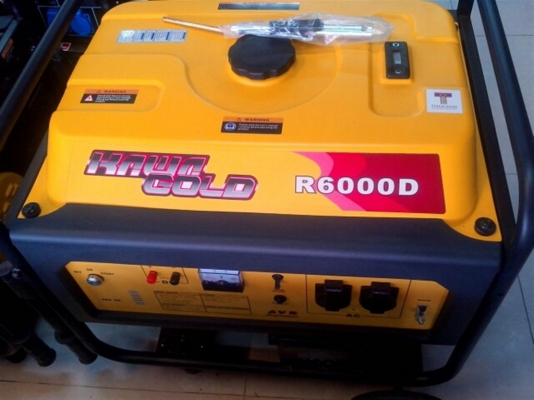 ขายเครื่องปั่นไฟ 6500วัต เครื่องยนต์ เบนซิลสตาร์ทกุญเเจ