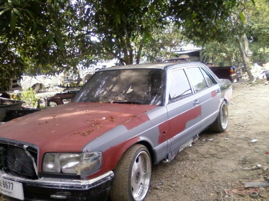 BENZ 500SELรุ่นปรตูยาว 2JZ LPG+นำ้มัน