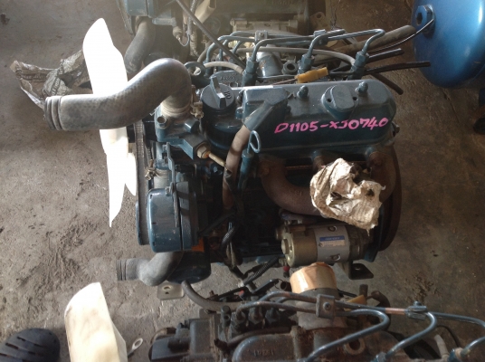 ขายเครื่องคูโบต้า 3 สูบเก่าญี่ปุ่น รุ่น D1105 ขนาด 24 แรงม้าสภาพสวยมากๆ