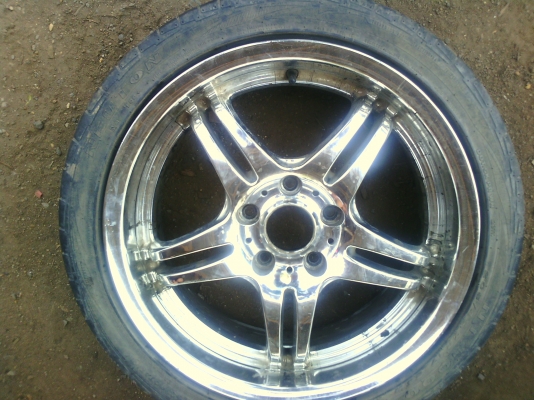 ขายล้อแมกโคมเมี่ยม ขอบ17 5รู114.3 สภาพสวย