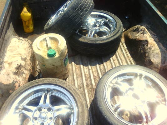 ขายล้อแมกโคมเมี่ยม ขอบ17 5รู114.3 สภาพสวย