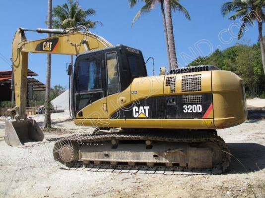รถแบคโฮ ยี่ห้อ CAT 320D