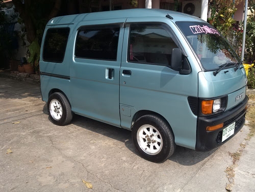 รถตู้ Daihatsu S110V หัวฉีด ออโต้ 4WD เบนซิน+LPG รถตู้ Daihatsu S110V หัวฉีด ออโต้ 4WD เบนซิน+LPG