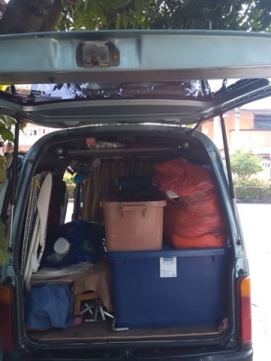 รถตู้ Daihatsu S110V หัวฉีด ออโต้ 4WD เบนซิน+LPG รถตู้ Daihatsu S110V หัวฉีด ออโต้ 4WD เบนซิน+LPG