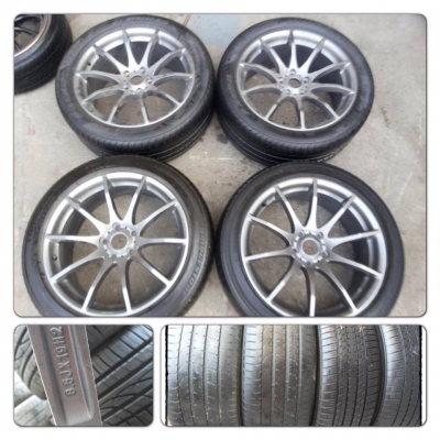 ขายแม็กซ์มือ2ขอบ19 Tomasan 5 รู114.3 +ยาง ขาย 22,900 ฿ ถูก