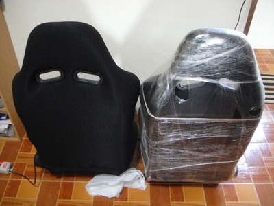 ขายเบาะ BRIDE สภาพกริบๆ สีดำด้ายแดง