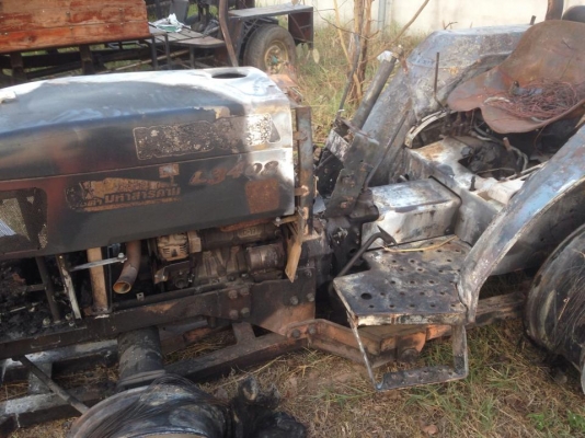 ขายซากรถไถไฟไหม้ คูโบต้า3408 แถมอะไหล่หมด ขายซากรถไถไฟไหม้ คูโบต้า3408 แถมอะไหล่หมด