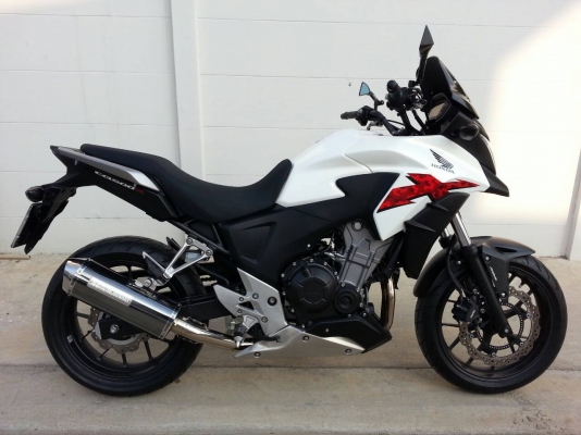 CB500X 2013 รถ5เดือน(ส.ค.)ออกศูนย์บิ๊กวิงค์ สภาพใหม่มาก ราคา205,000 รวมของแต่ง