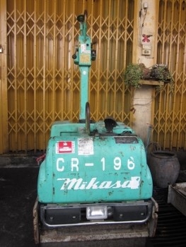 ขาย- รถบดเดินตาม สั่นสะเทือน สภาพสวย รุ่นใหม่ MIKASA เครื่องยนต์ KUBOTA 6 แรง แรงบดอัด 1-2 ตัน. สภาพพร้อมใช้