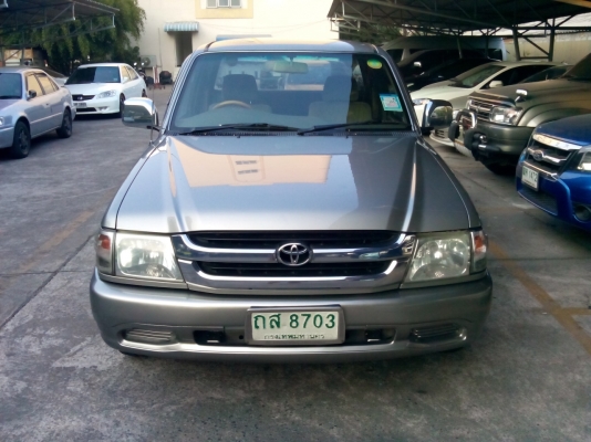 ขายรถบ้าน TOYOTA HILUX TIGER 2.5 E X-TRA CAB D4D (ABS/GOA) ปี 2003 สภาพดีเยี่ยม พร้อมใช้ พร้อมโอน สวยจัด