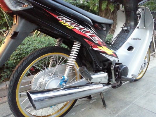 ขาย WAVE 100 S ดิส สภาพดีใช้น้อยรักษามือเดียว ภาษี พรบ.เต็ม58 เครื่องเดิมสนิทแห้งๆ เงียบๆ เดินดี ไม่มีควันขาวแน่นอน สตาร์ท