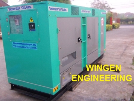 ขายเครื่องปั่นไฟ 130 Kva.รับประกัน 12  เดือน