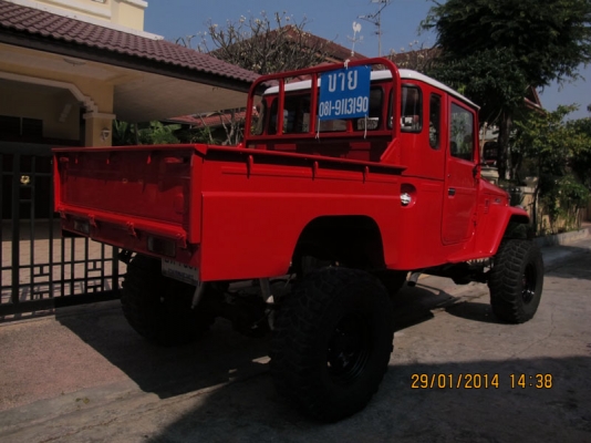 ขายtoyota landcruiser fj45 รุ่นกระบะแท้ทะเบียนพร้อม