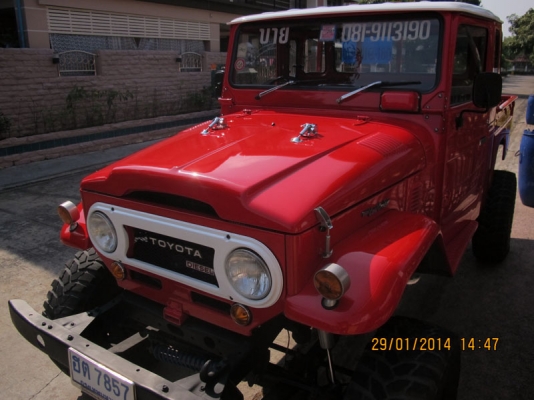 ขายtoyota landcruiser fj45 รุ่นกระบะแท้ทะเบียนพร้อม