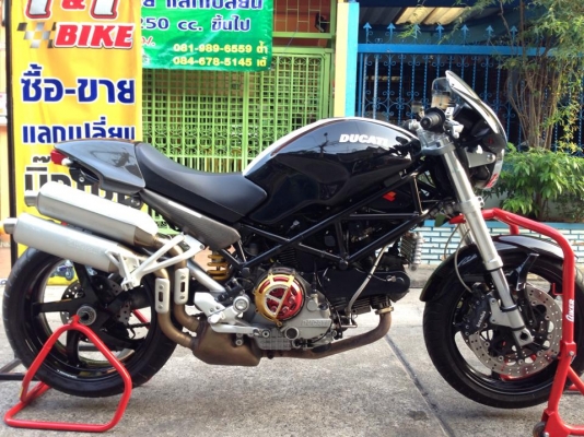 ต้ำพระราม2มาใหม่DUCATI MONSTER S2R1000 ปี06อินวอย์ สรรพสามิตร แท้ กุญแจ3ดอก คีย์การด์ครบ