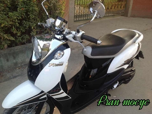 ขายyamaha finoสีขาวดำ ปี2012 ขายyamaha finoสีขาวดำ ปี2012