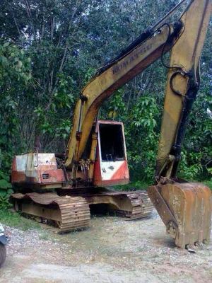 ขายรถแบคโฮ โคมัสสุ 120 รุ่น 5 คอนโทรลสั้น