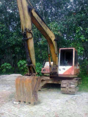 ขายรถแบคโฮ โคมัสสุ 120 รุ่น 5 คอนโทรลสั้น