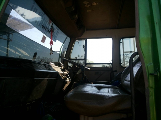 ฟูโซ่195MA 10ล้อ2เพลา 10สปีดระบบยิงด้วยลม แอร์พร้อม เทเลอร์ท้ายปลา