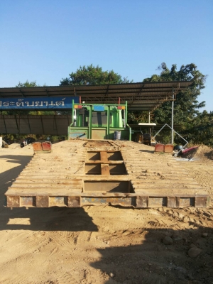 ฟูโซ่195MA 10ล้อ2เพลา 10สปีดระบบยิงด้วยลม แอร์พร้อม เทเลอร์ท้ายปลา