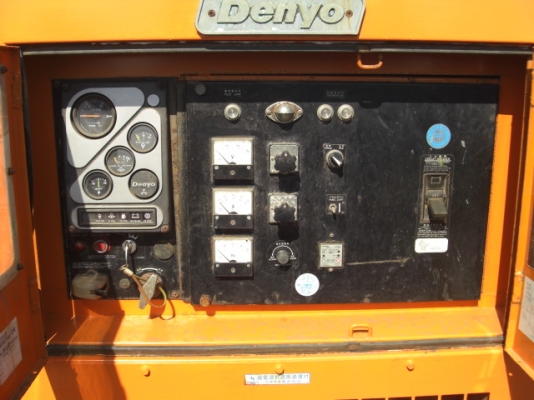 ขาย!!! เครื่องปั่นไฟนำเข้ามือสองจากญี่ปุ่น DENYO / DCA-125SPM / 3654701 / ปี1991 / 7706ชม / ราคาสุดพิเศษสำหรับเดือนนี้ๆเท่านั้น ด่วนๆๆๆ