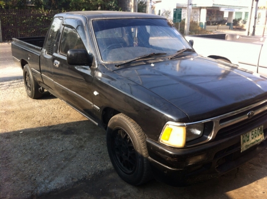 ขายรถปิ๊กอัพไมตี้เอ็กปี93 เครื่องเบนซิน ติดแก๊ซ < แก๊ซยังไม่ไดัลงเล่ม> สภาพพร้อมใช้งานคับ