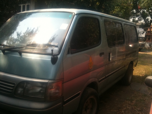 ขายรถตู้ โตโยต้า หัวจรวดปี 94 เครื่องดีเซล ทะเบียน 58 พร้อมโอน ขายรถตู้ โตโยต้า หัวจรวดปี 94 เครื่องดีเซล ทะเบียน 58 พร้อมโอน