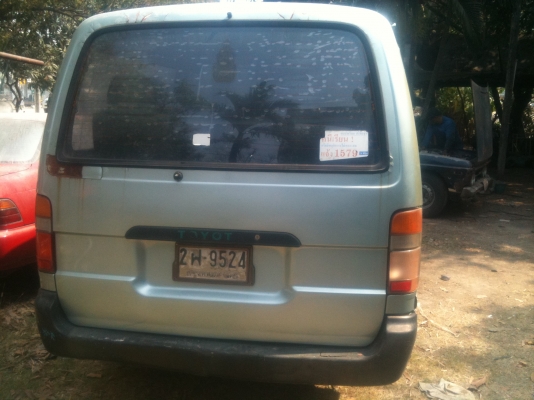 ขายรถตู้ โตโยต้า หัวจรวดปี 94 เครื่องดีเซล ทะเบียน 58 พร้อมโอน ขายรถตู้ โตโยต้า หัวจรวดปี 94 เครื่องดีเซล ทะเบียน 58 พร้อมโอน