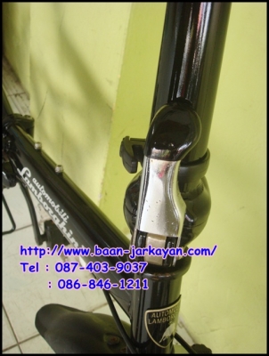 Lamborghini สีดำ จักรยานพับได้ Lamborghini สีดำ จักรยานพับได้