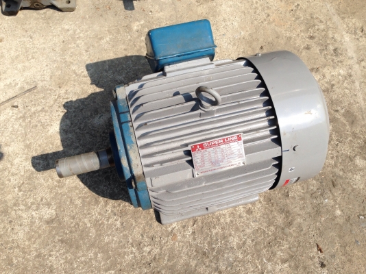 ขายมอเตอร์ mitsubishi 15 HP. 1450 RPM. 380 V สภาพสวย พร้อมใช้งาน