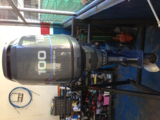 ขายเครื่องเรือ YAMAHA 100เเรง 4จังหวะ