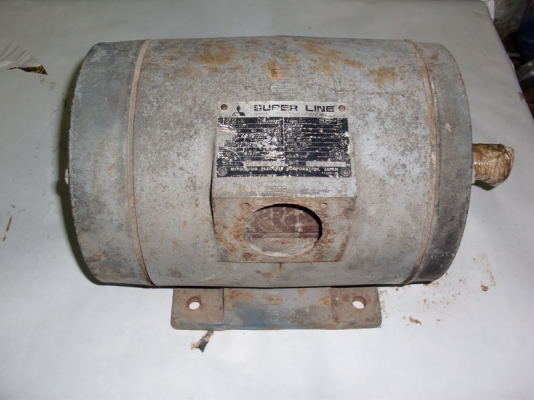 ขายมอเตอร์ไฟฟ้า Mitsubishi รุ่น SB-E 3แรงม้า 3phase