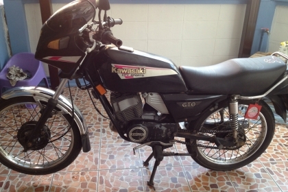 kawasaki GTO มีเล่มมีทะเบียนพร้อมโอน ราคา 9000 คับ