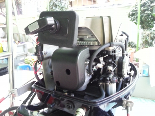 ขายเรือยางท้องไฟเบอร์4.0ม.เครื่องtohatsu30แรง