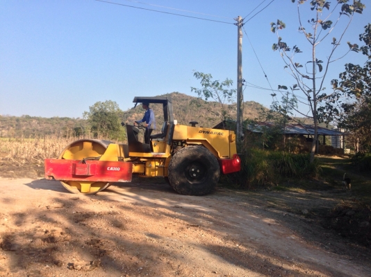 ขายรถบดถนน dynapac ไดน่าแพค 10 ตัน 2 เพลา พื้นเรียบสั่นสะเทือน เอกสารสัญญาซื้อขาย