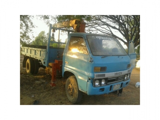 ขายรถบรรทุกติดเครน1.5ตัน เครื่อง110 กระบะยาว3.90ม. ไม่มีเล่มทะเบียน