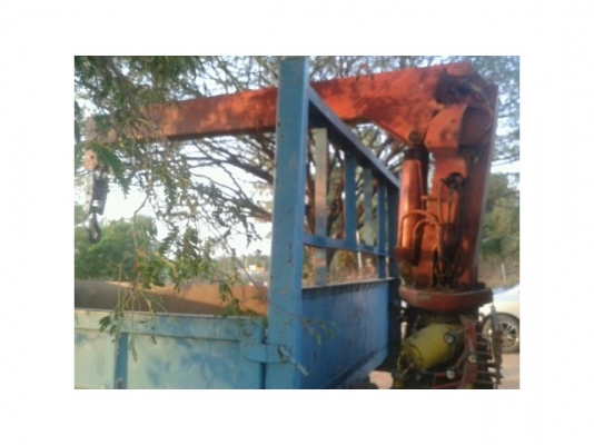 ขายรถบรรทุกติดเครน1.5ตัน เครื่อง110 กระบะยาว3.90ม. ไม่มีเล่มทะเบียน