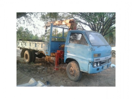 ขายรถบรรทุกติดเครน1.5ตัน เครื่อง110 กระบะยาว3.90ม. ไม่มีเล่มทะเบียน