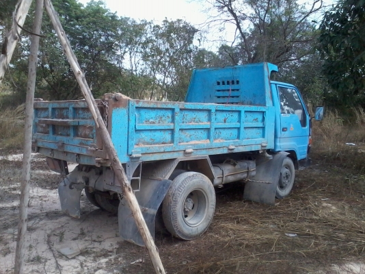 ขายด่วน Toyota ดั้มกระบะยาว 3 ม.เครื่อง 85 แรงม้า เอฟหน้าหลัง เกียร์สั้น