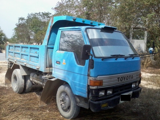 ขายด่วน Toyota ดั้มกระบะยาว 3 ม.เครื่อง 85 แรงม้า เอฟหน้าหลัง เกียร์สั้น