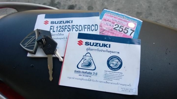 AXELO R 2013 อายุน้อย มีดิสเบรคหลัง. สตาร์ทมือ ถูกๆ ลดได้เป็นพัน