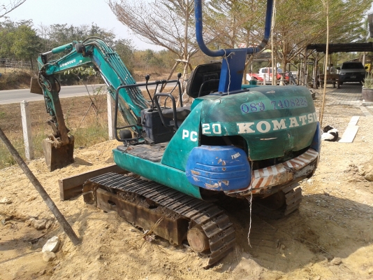 ขารถขุดขนาดเล็กPC20 ขารถขุดขนาดเล็กPC20